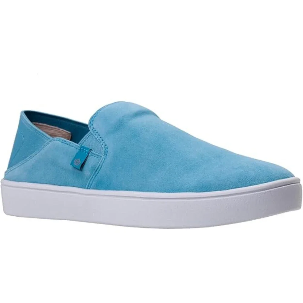 Spenco Saylor SP1197 Sneakers Women's US 7 Aqua Sea Slip-On Casual Shoes GAL501